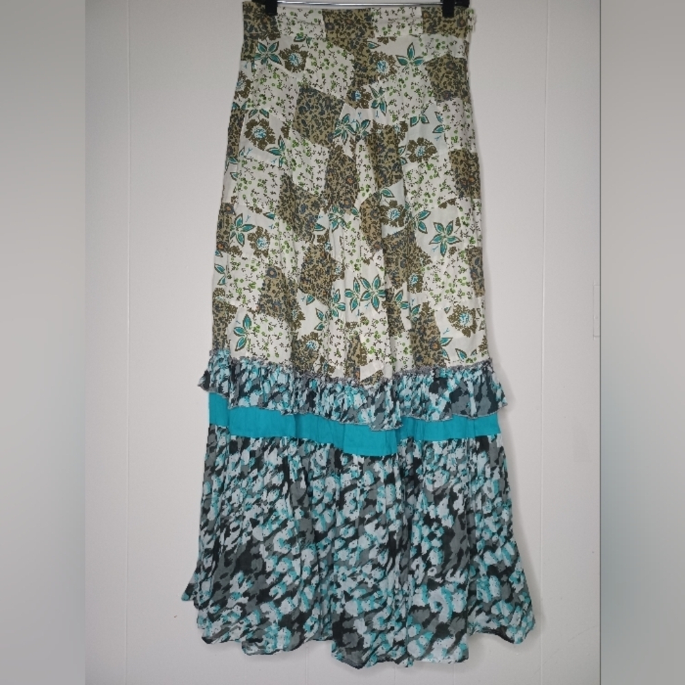 RAGA Multicolor Floral Maxi Skirt